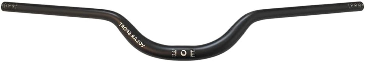 Verhoogd Stuur - Fietsstuur Riser - Comfortabel Fietsen - Lichtgewicht Aluminium - 31.8 x 780 mm - Zwart