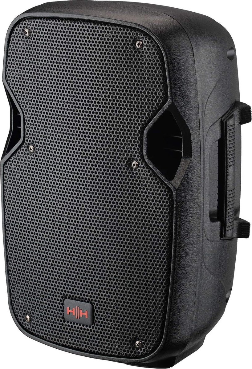 Actieve Luidspreker - Draagbare Speaker Bluetooth - Muziek Afspelen Feest - Geïntegreerde Mixer - 8 Inch - Zwart