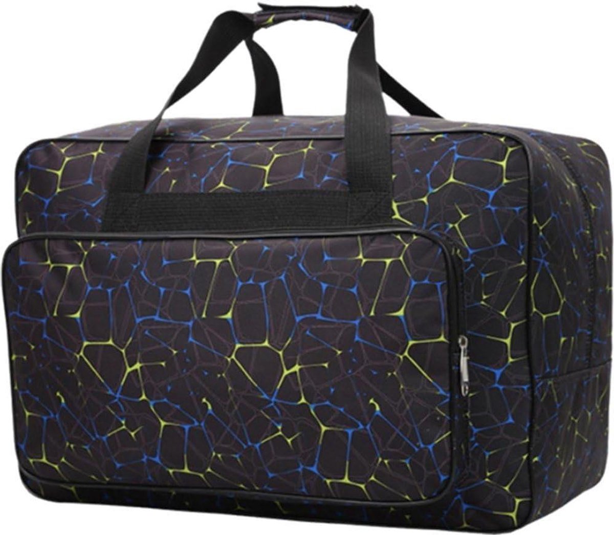 Naaimachine Tas - Opbergtas Beschermhoes - Naaimachine Opbergen - Waterdicht Nylon Materiaal - 38 x 19 x 25 cm - Zwart