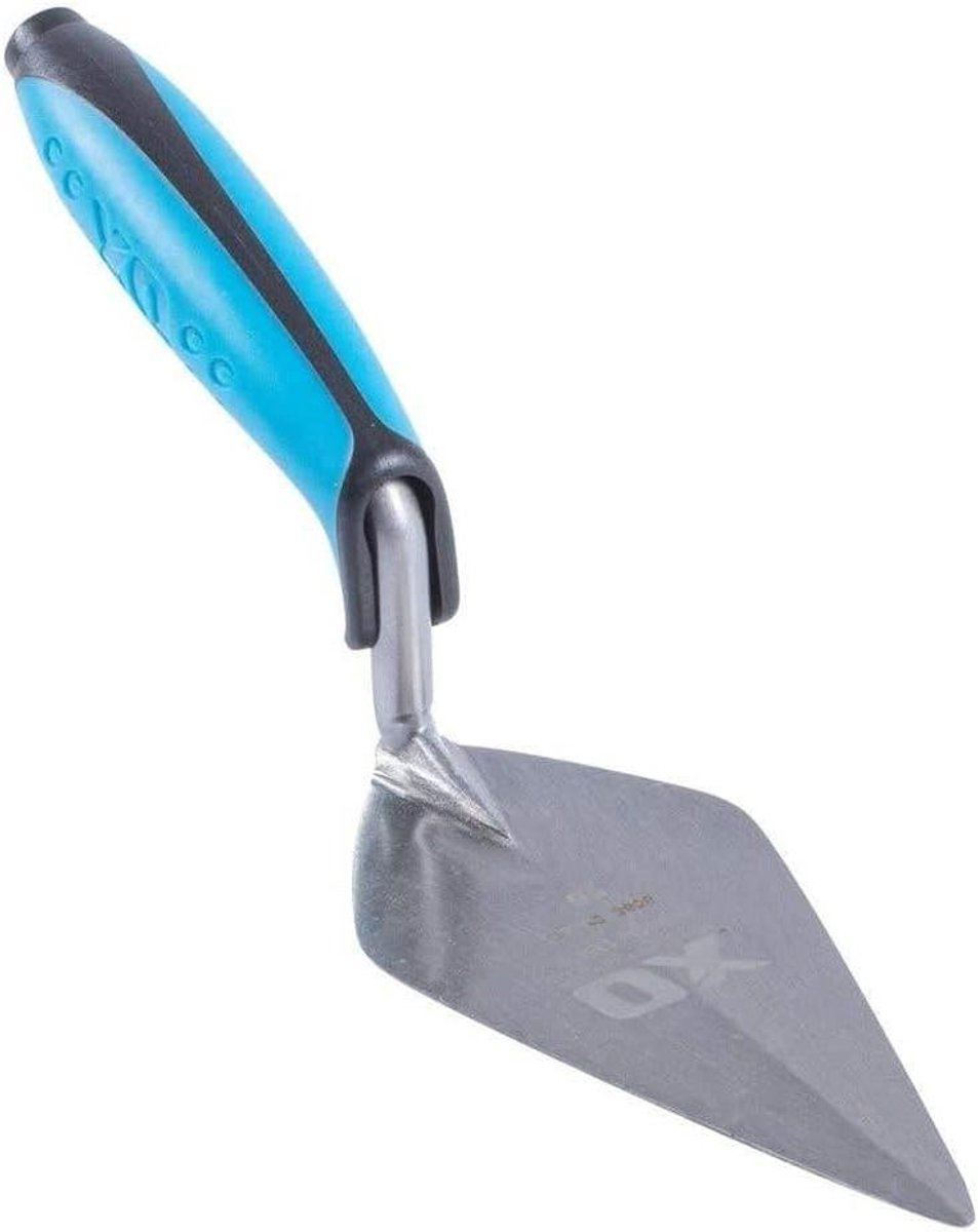 Point Trowel - Tegelmes Baksteenmes - Metselwerk Afwerken - Ergonomische Grip - 152 mm - Multicolor