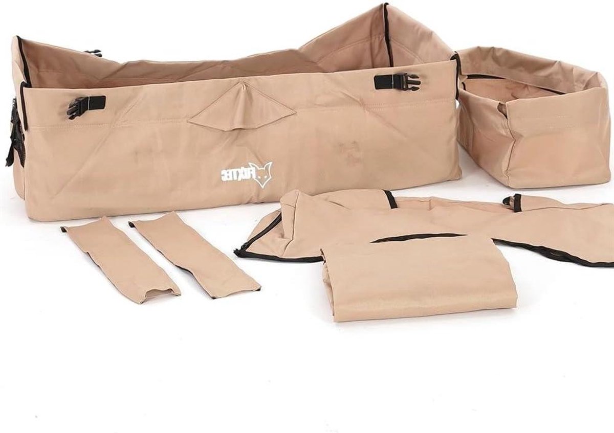 Zitting Bekleding - Stoelhoes Caravan - Bescherming Caravan - Wasbaar Materiaal - Voor CT-500 Serie - Beige