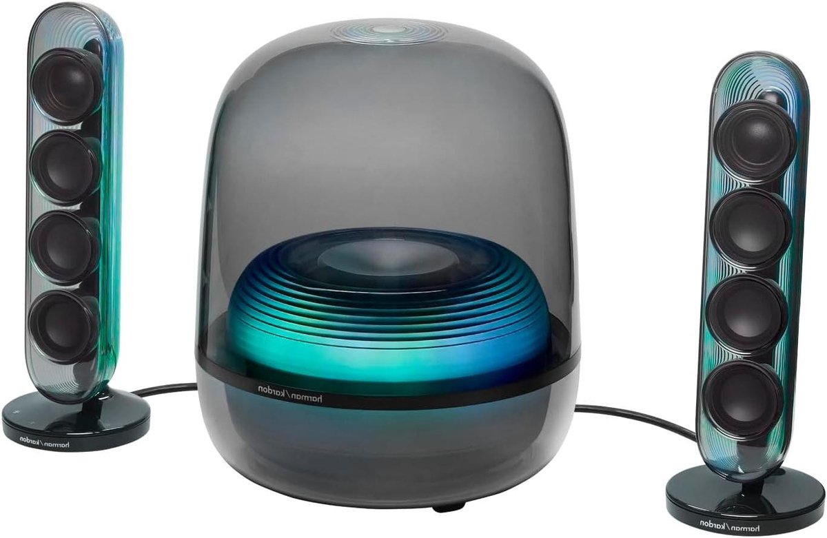 Draadloze Bluetooth Speaker - Stereo Systeem - Muziek Streamen - 3-weg Luidsprekerontwerp - 210 Watt - Zwart