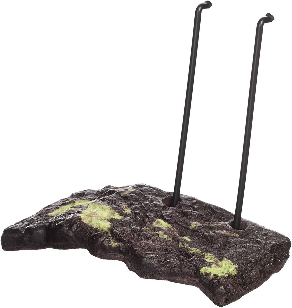 Schildpad Dock - Zonneplateau Reptiel - Zonnebaden Schildpad - Zelfnivellerend - 24 x 15 x 7 cm - Groen