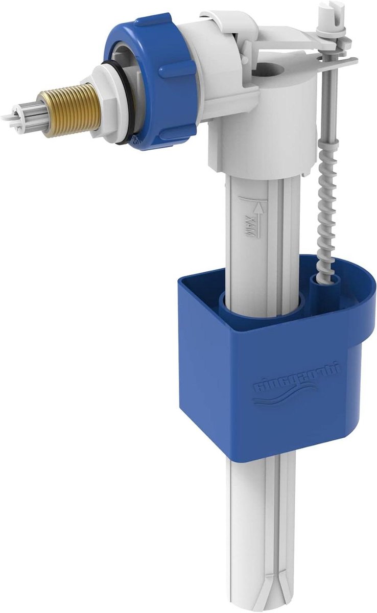Spoelmechanisme Toilet - Waterbesparend Mechanisme - Toilet Onderhoud - Stille Werking - 3/6 L Dubbel - Wit