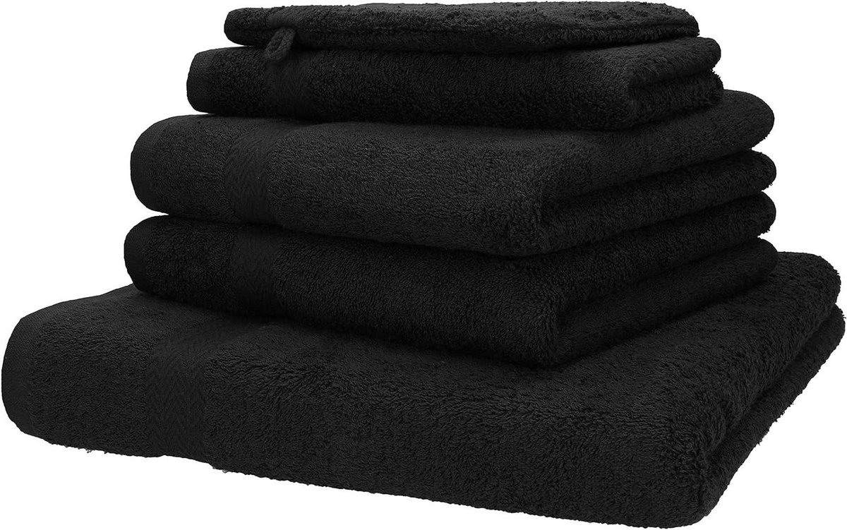 Handdoekenset 5-delig - Badlinnen set - Badkamer organiseren - 100% Katoen - 140 x 70 cm -