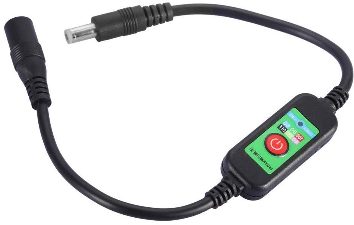 Temperatuurregelaar Schakelaar - Thermostaat Module - Verwarming Regelen - 5-Traps Instelbaar - DC 5-15V - Zwart