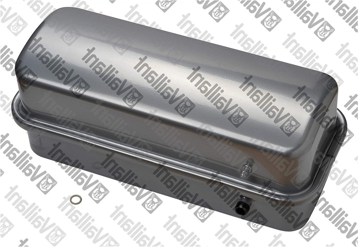 Expansievat CV - Vaillant expansievat - Verwarmingssysteem onderhoud - Gesloten systeem - 15 liter - Wit