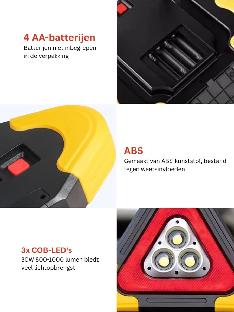 CRLYN® Gevarendriehoek – Auto Veiligheidsset – Auto Accessoires – foto 5