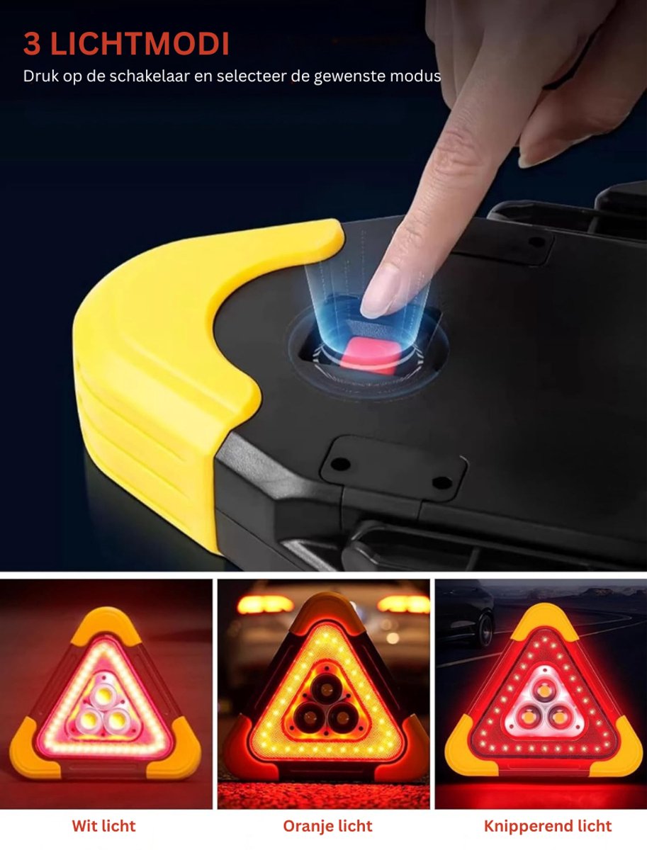 CRLYN® Gevarendriehoek – Auto Veiligheidsset – Auto Accessoires – foto 3