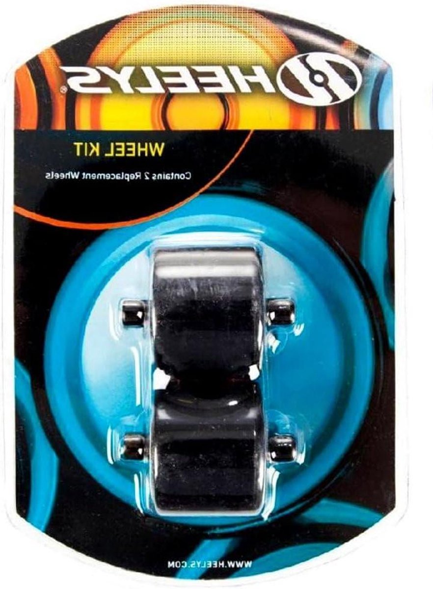 Heelys Wielen - Reservewielen Skateschoenen - Skaters Onderhoud - FATS Wiel Model - 2 Inch - Zwart