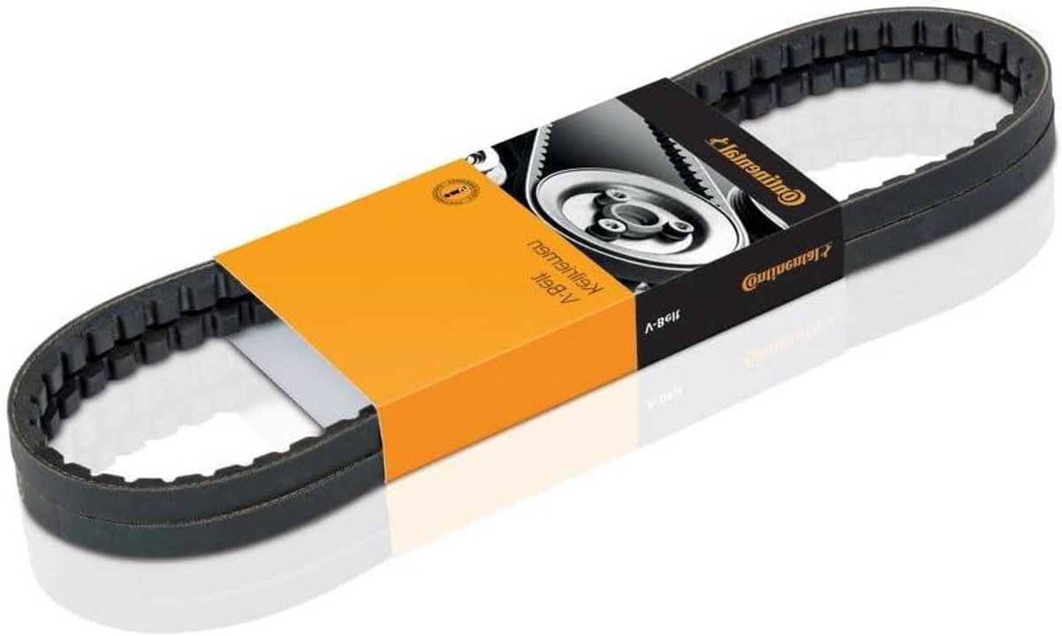V-riem - Multisnaar - Auto Motor Onderhoud - EPDM Rubber Materiaal - 1933 x 1208 x 025 cm - Zwart