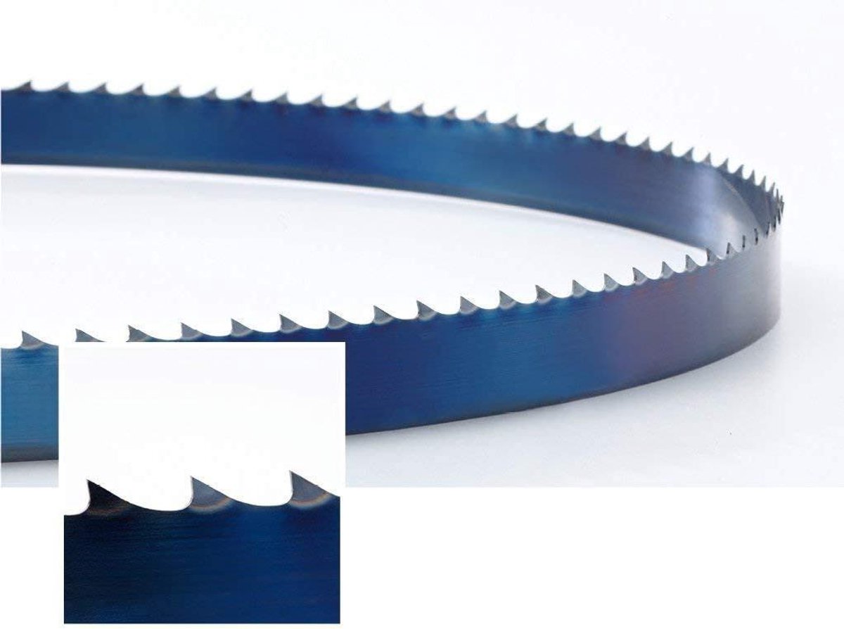 Zaagband HSS M42 - Lintzaagblad Bi-metaal - Metaal Zagen - Industriële Kwaliteit - 1435 x 13 x 0.65 mm - Zilver