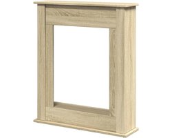 Haardombouw - Openhaard ombouw Sfeerhaard - Decoratief Element - Glad Oppervlak - 75x20x875 cm -…