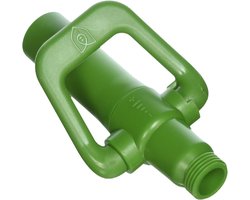 FloraFlex afsluitklep - Druppelslang klep - Planten water geven - Druk regelbaar - 16 cm - Zwart