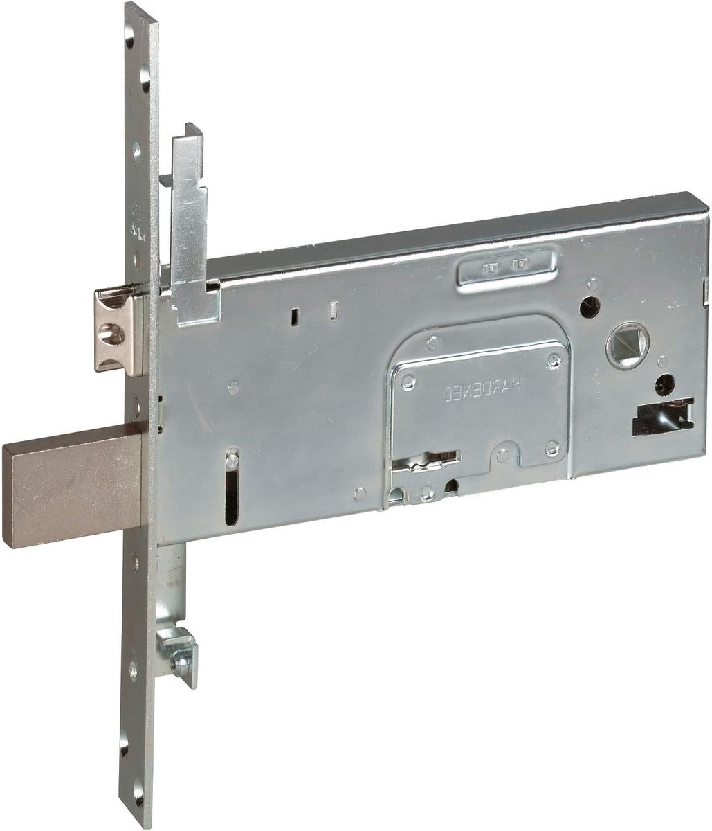 Insteekslot - Deurslot Cilinderslot - Deur Beveiligen - Drievoudige Sluiting - 90 mm ingang - Zilverkleurig
