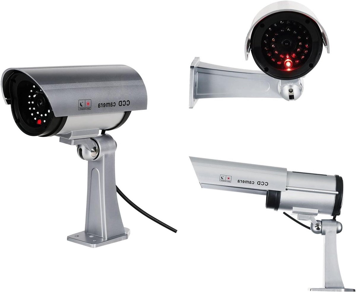 Dummy Camera - Nep Camera - Beveiliging Huis - Met Knipperend LED - 39916 g - Zwart