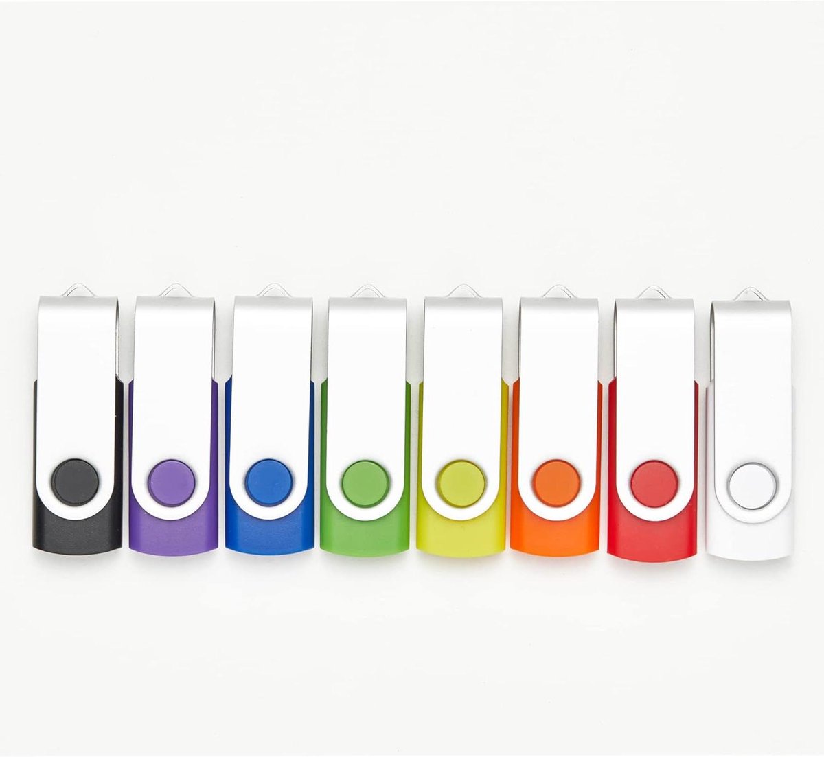 USB Flash Drives - Geheugensticks - Data Opslag - Draaibaar Zwenkontwerp - 32 GB - Willekeurige Kleuren