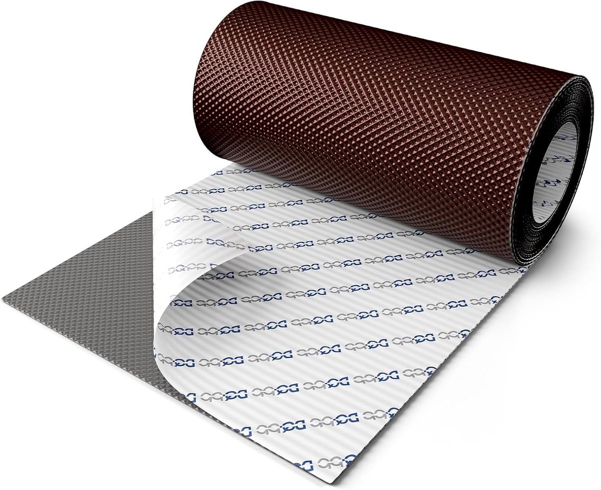 Dakflitsband - Butyltape - Dakafdichting - Golfstructuur - 5 m x 300 mm - Bruin