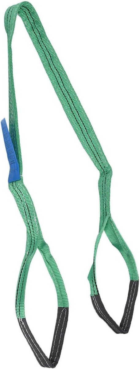 Polyester Hijsband - Hijsgordel Hefband - Materiaal Transport - Hoge Sterkte - 6 meter - Groen