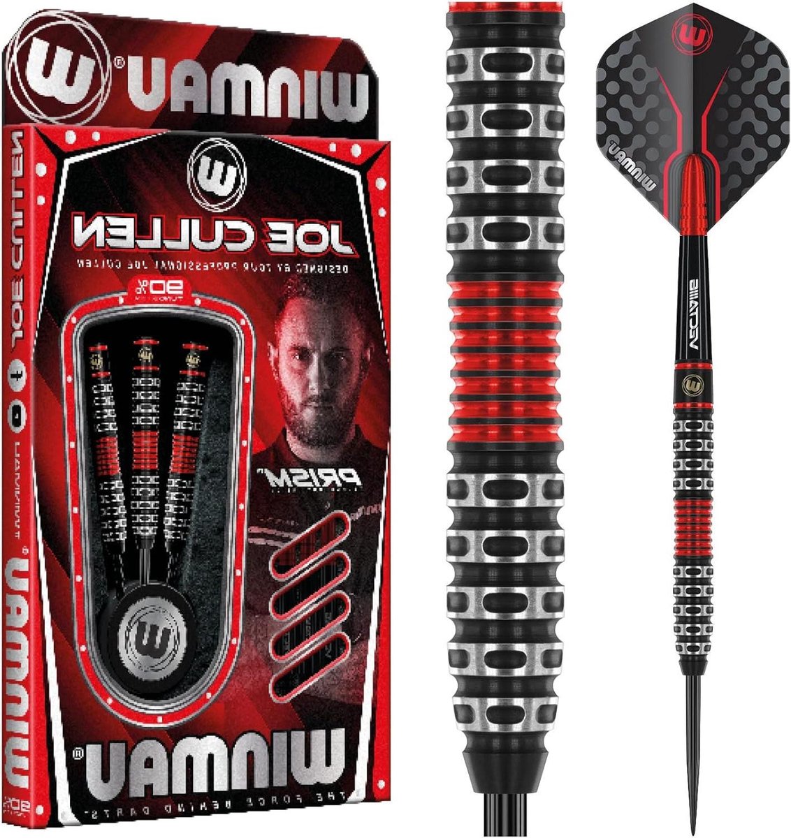Professionele Steeltip Darts - Tungsten Darts Set - Darts Spelen - Speciale Editie Grip - 26 Gram - Zwart Onyx