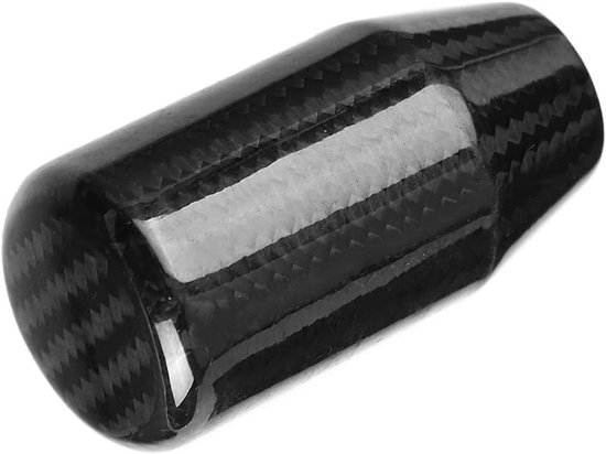 Schakelknop Auto - Versnellingspook - Handmatige Versnellingsbak - Koolstofvezel Materiaal - 8-12mm Schroeven - Zwart — afbeelding 3