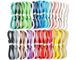 Papier Quilling Strips - Filigraan stroken - Knutselen en decoreren - Tant papier uit Japan - 1280 stroken - 32 kleuren