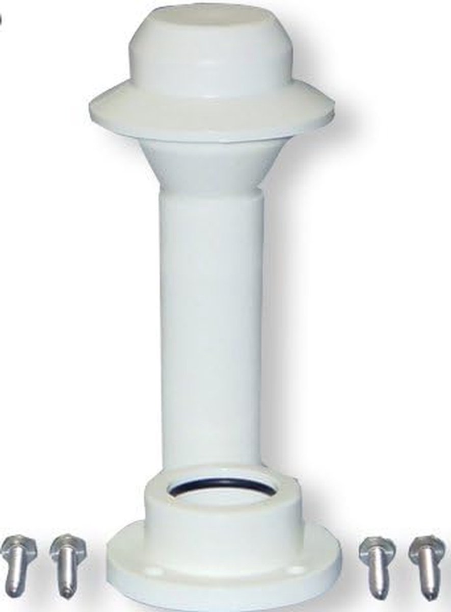 Dakdoorvoer - Afvoersysteem - Waterafvoer - Zeer efficiënt - 14.5 cm - Grijs