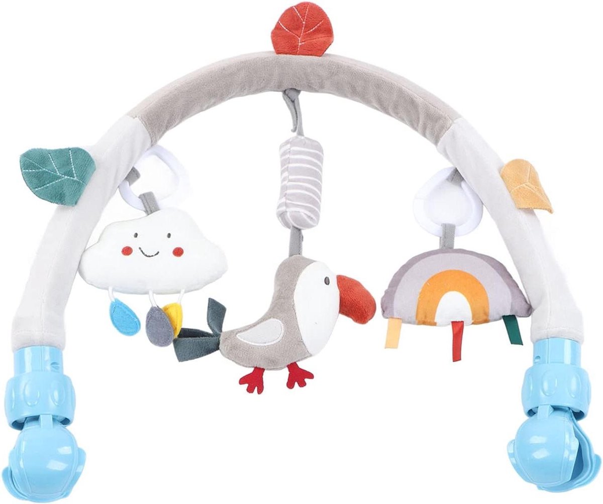 Kinderwagen Speelgoed - Baby Mobiel - Baby Vermaken - Verstelbare Klemmen - 34 x 27 x 7 cm - Multicolor