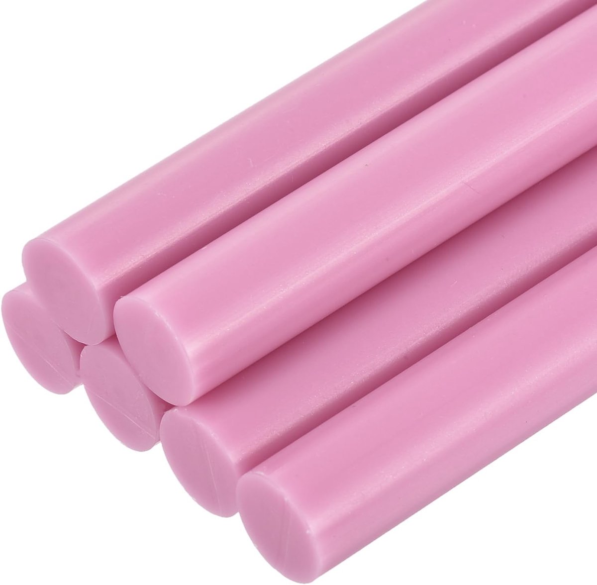 6 stuks hete lijmsticks 11mm x 100mm Mini hete lijmsticks hete lijmpistool hete lijm lijmsticks hete lijmstokjes voor repareren kunst decoreren DIY handwerk roze
