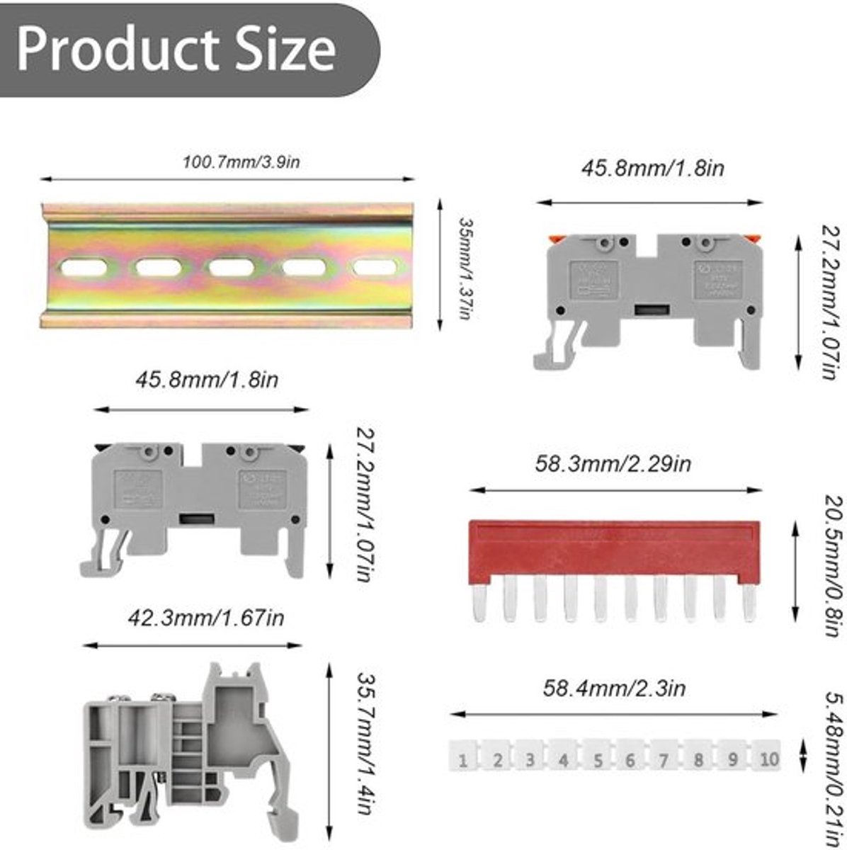 Diverse Magnetische Deurstopper - Vloermodel - Geluidsdempend