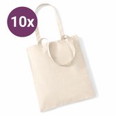 Sacs en coton - 40 x 32 cm - 10 pièces