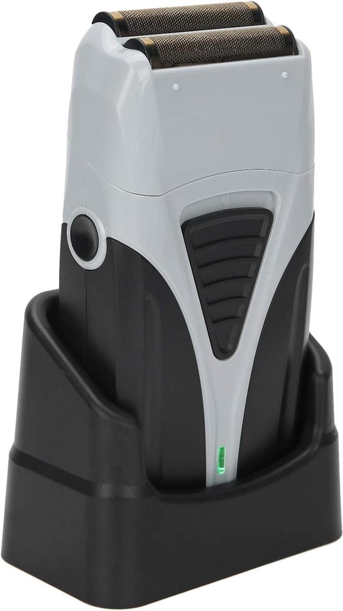 Elektrisch Scheerapparaat - Baardtrimmer Scheermachine - Glad Scheren - Onafhankelijk Zwevende Kop - 600mAh Batterij - Zwart