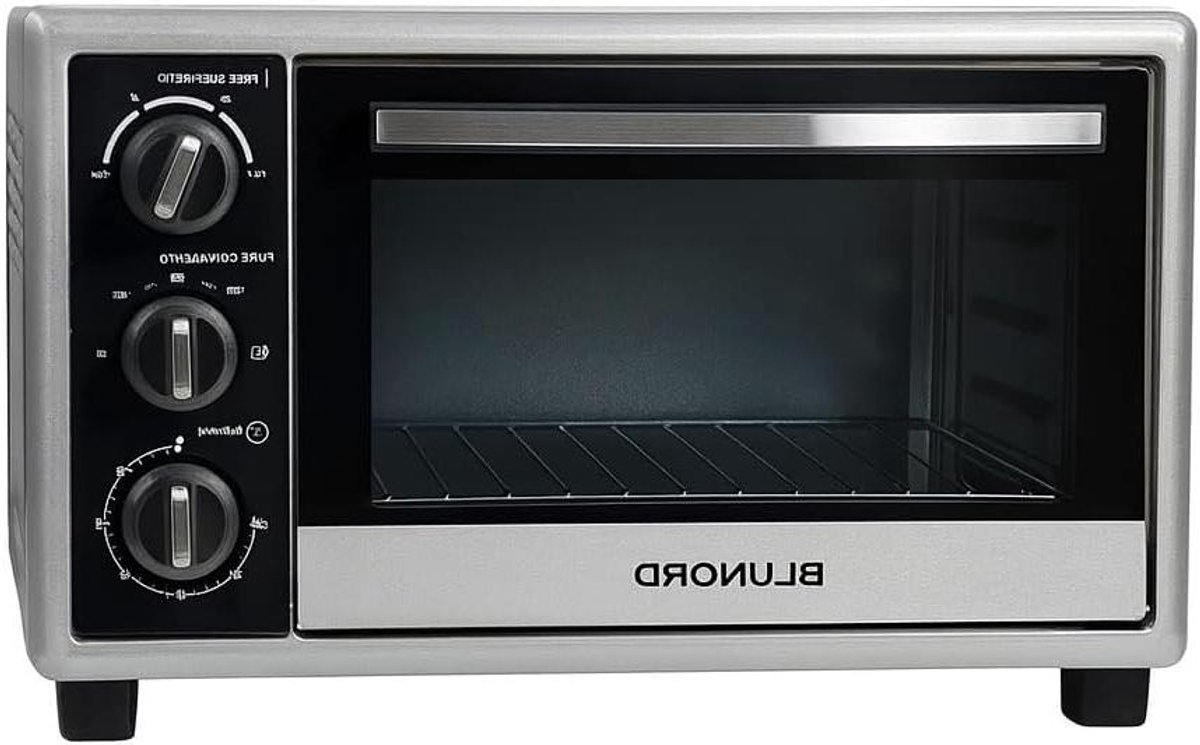 Elektrische Oven Mini Oven Koken en Bakken Instelbare Temperatuur 28 Liter Zwart
