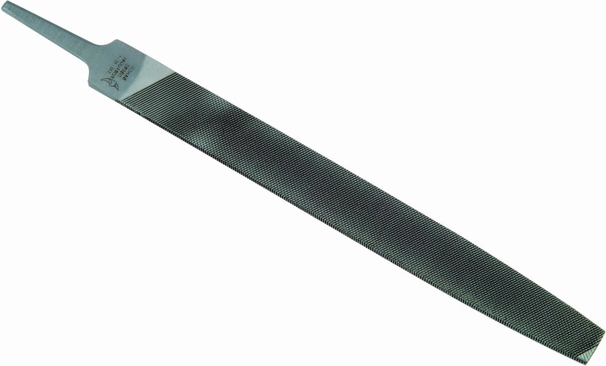 Metaalvijl - Platte vijl - Metaal Bewerken - Fijn getand - 10 cm - Zilverkleurig