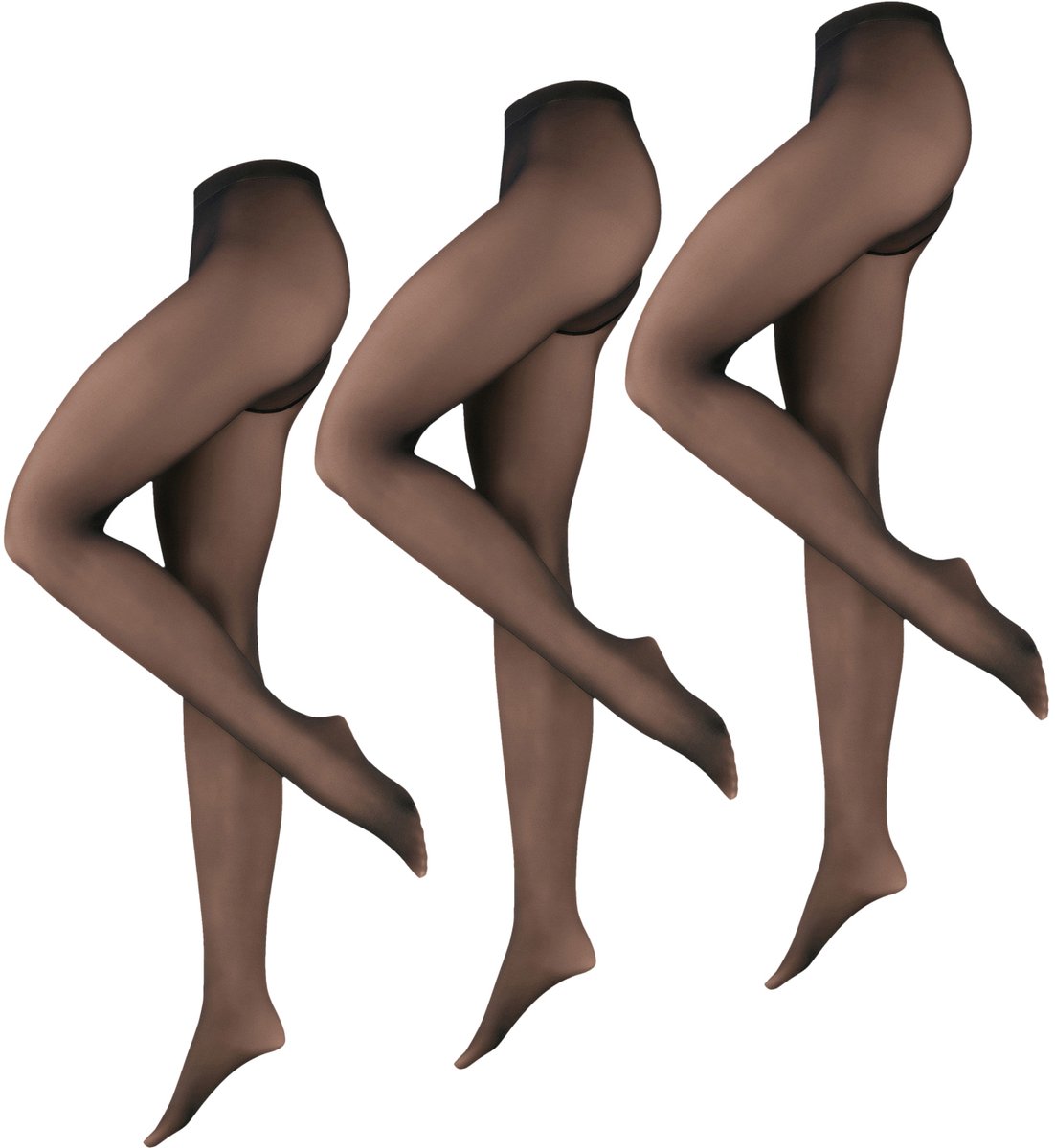 NUR DIE Feinstrumpfhose Strumpfhose Warm & Transparent 80 DEN