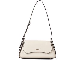 GUESS schoudertas Xena Flap Shoulder Bag Light Taupe crème