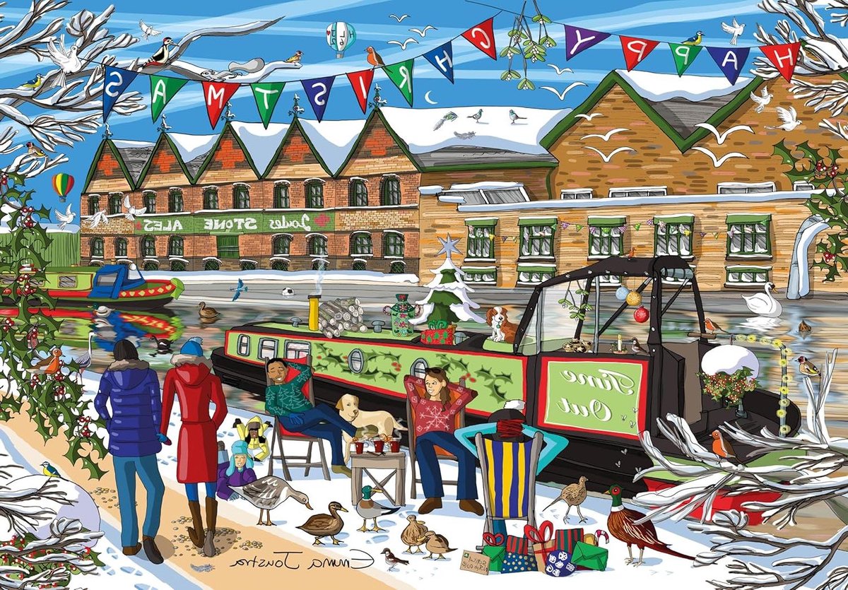 Legpuzzel - Puzzelspel - Ontspannen Vrije Tijd - 1000 Stukjes - 33 x 20.5 cm - Kleurrijk