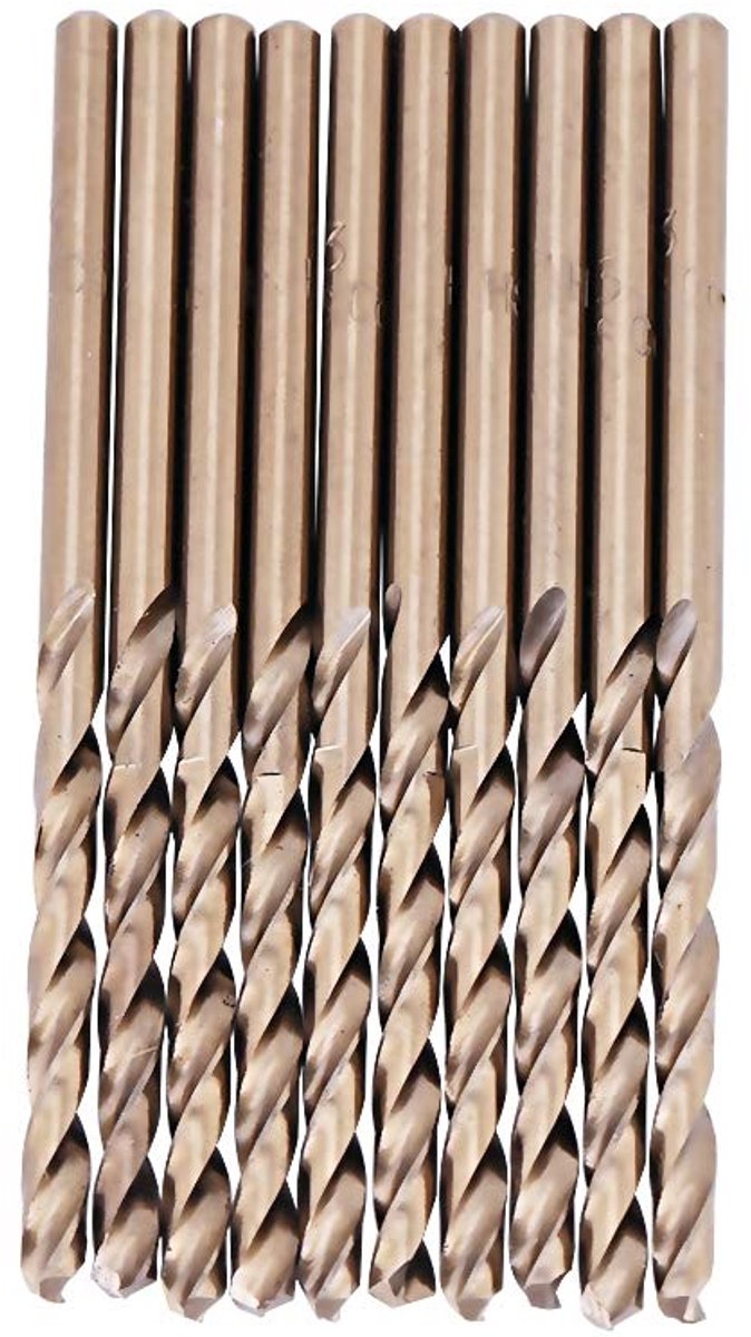borenset HSS-CO spiraalboorset 1,0-5,0 mm voor het boren op roestvrij staal (4 mm)