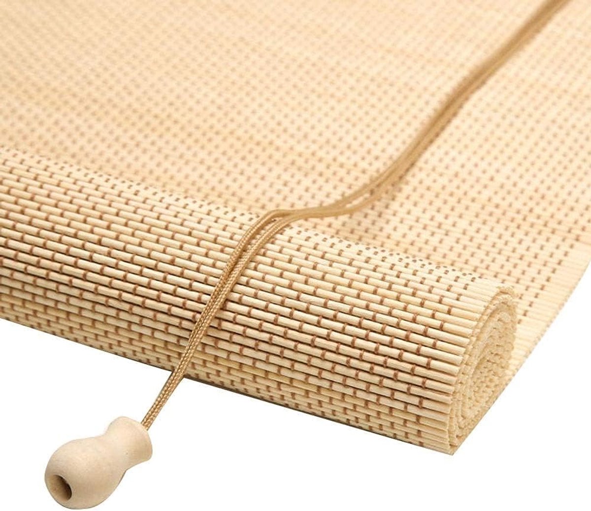 gordijn geweven gordijn lamp filtratie zonnebrandcrème privacy board ring kant stam venster roller naar de woonkamer deur opening, 48 stuks (Kleur: A, Maat: 80x130cm)