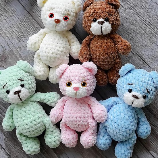 Ogen voor gehaakte dieren, 572 stuks kleurrijke poppenogen met sluitringen, glitterende amigurumi-ogen en veiligheidsneuzen, kunststof knoopogen met doos voor knuffel — afbeelding 5