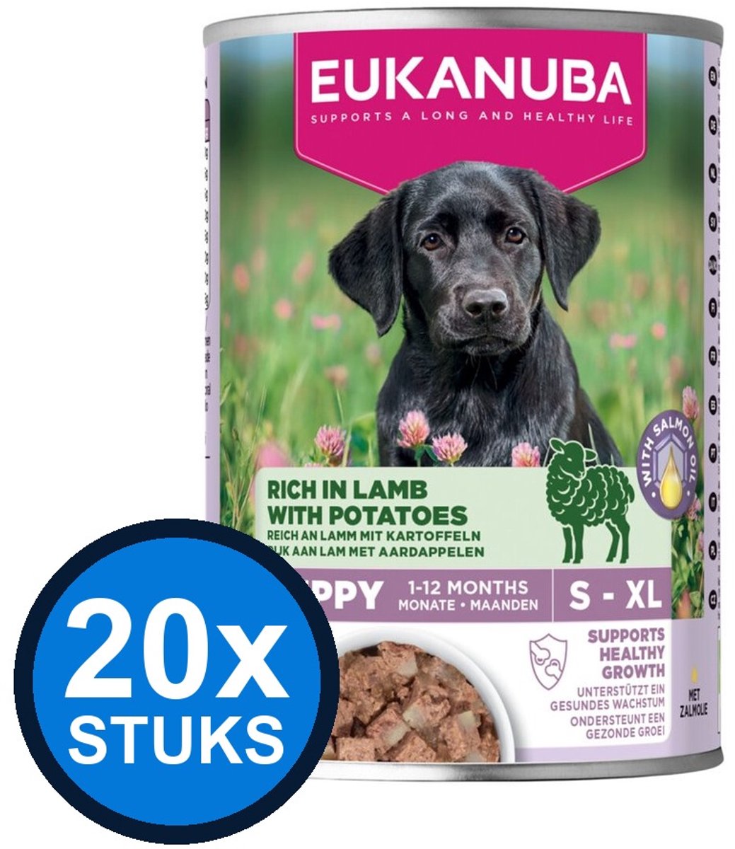 Eukanuba Eukanuba - Life Care Dog Wet Puppy Lamb & potatoes - Hondenvoer Natvoer - 400 g