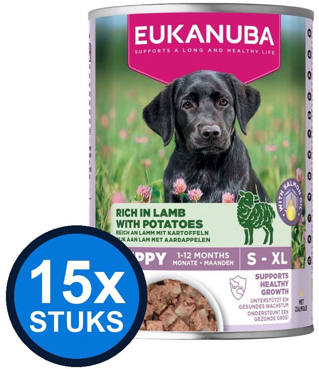 Eukanuba Eukanuba - Life Care Dog Wet Puppy Lamb & potato - Hondenvoer Natvoer - 400 g
