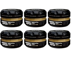 Nishman- Hair Wax- 07 Gold One 6 stuks