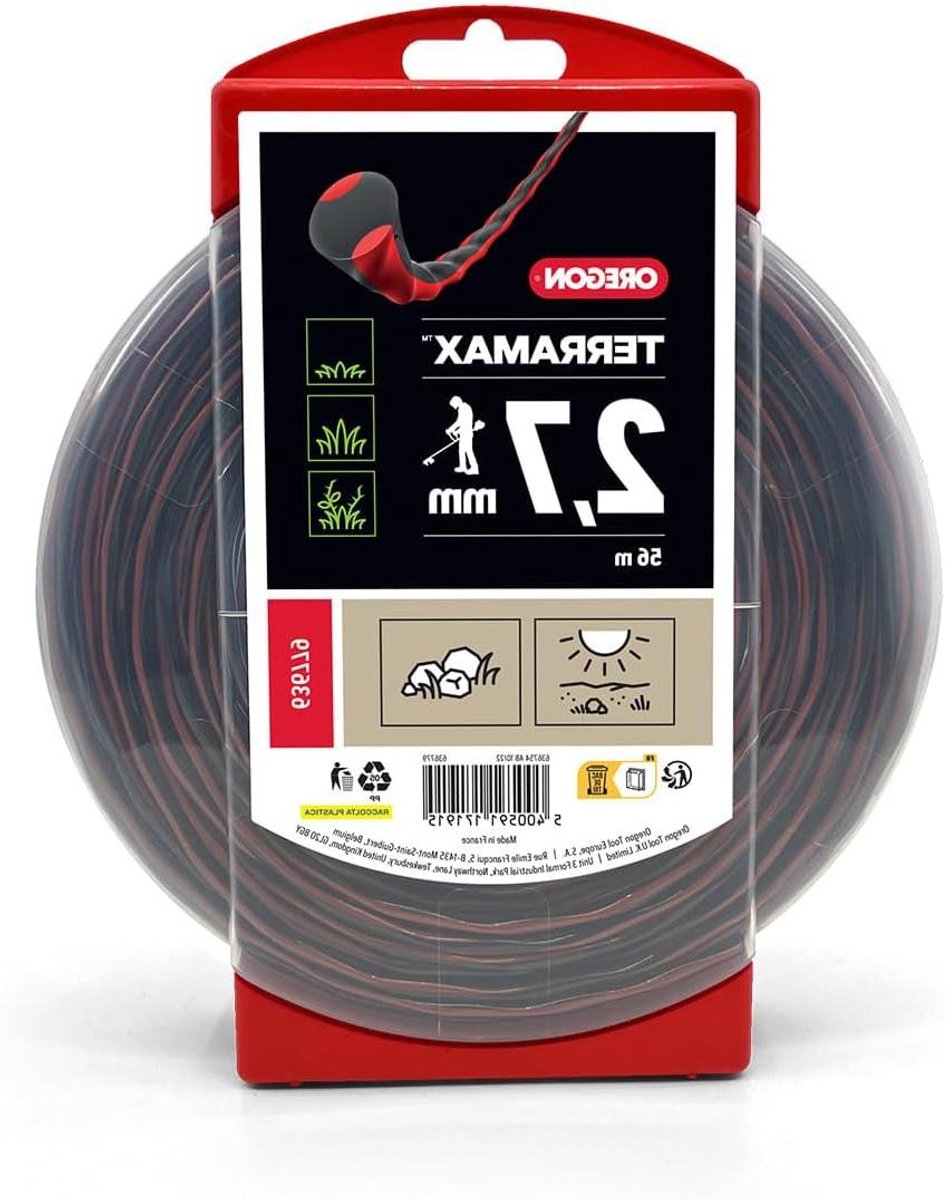 Grondsnijdraad - Trimmerdraad Bosmaaierdraad - Ruig Terreinen Maaien - Hoge Stabiliteit Slijtvast - 35 mm x 183 m - Niet gespecificeerd