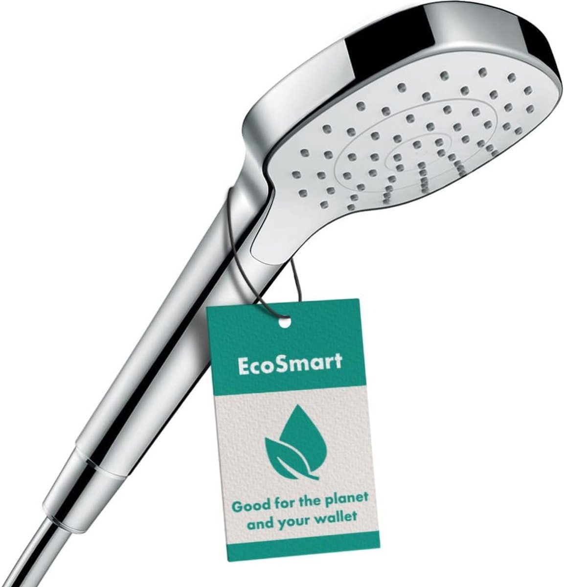 hansgrohe 26815400 douchekop Croma E, douchekop waterbesparend, 1 straalsoort, antikalkfun