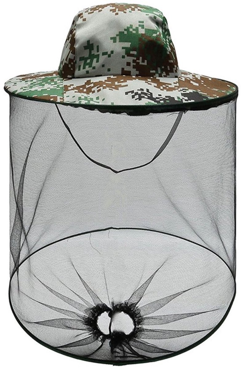 Dailygoody - Muggennet Hoed - Insectenhoed - Comfortabele