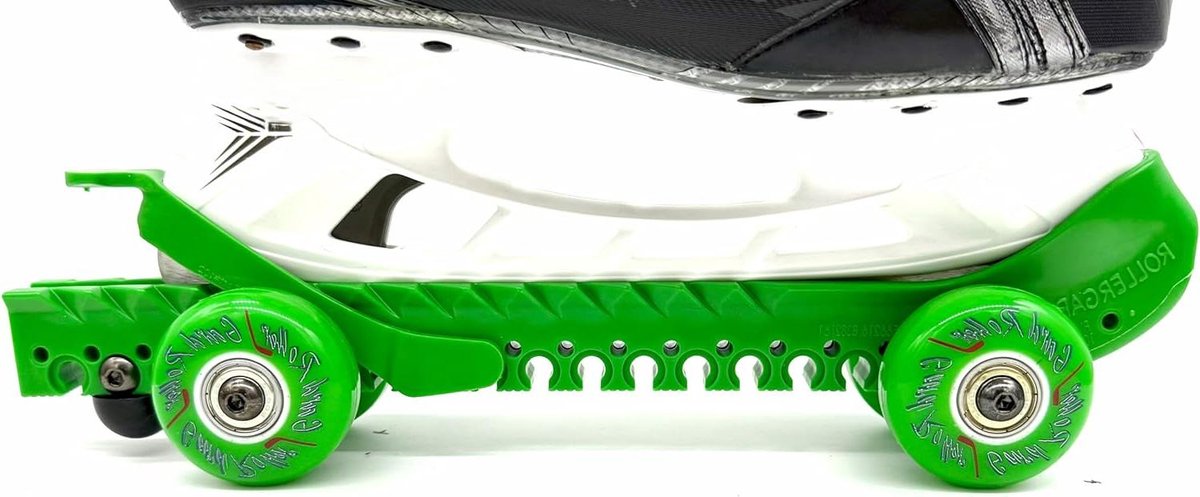 Schaatsbeschermers - Roller Gard - Schaatsen Beschermen - Gepatenteerd Ontwerp - One Size - Groen