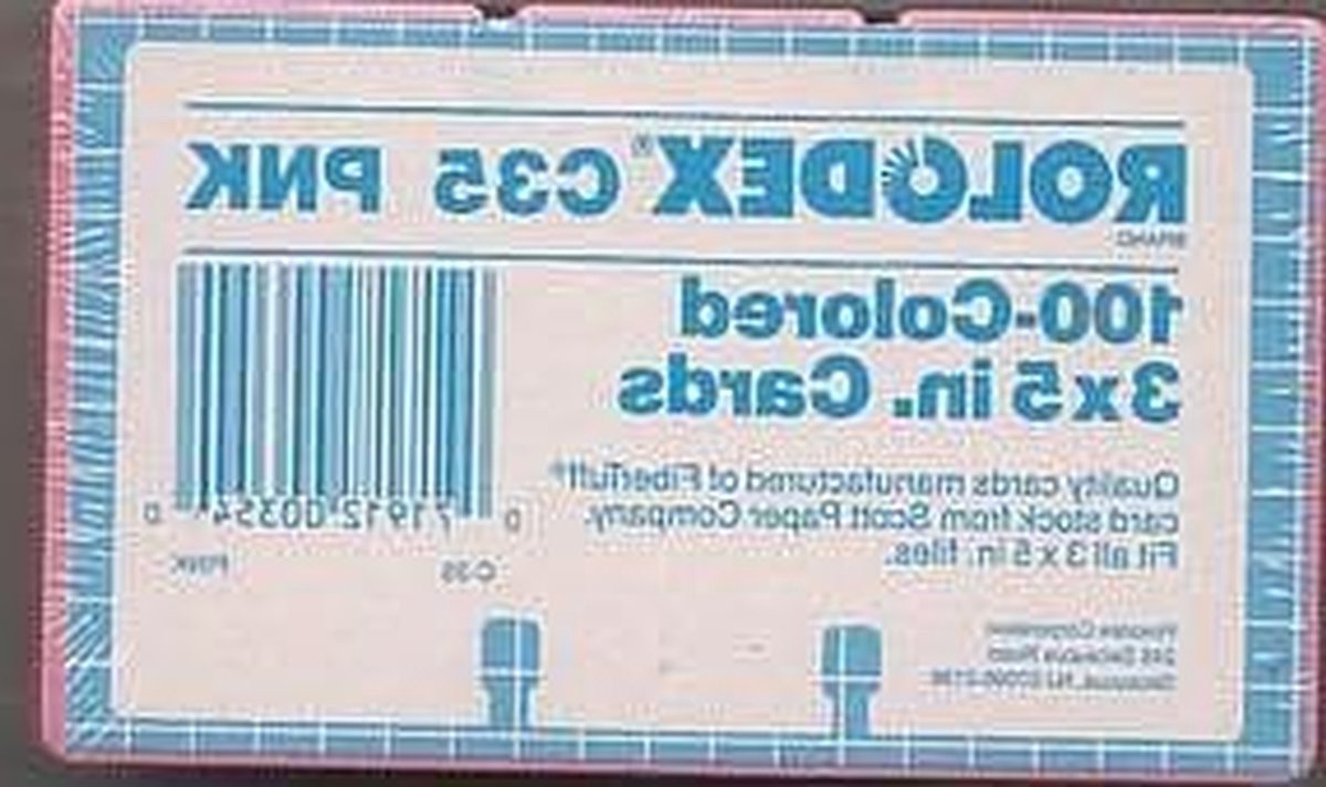 Indexkaarten - Notitiekaarten - Organiseren van informatie - Originele vervanging - 3x5 inch - Roze