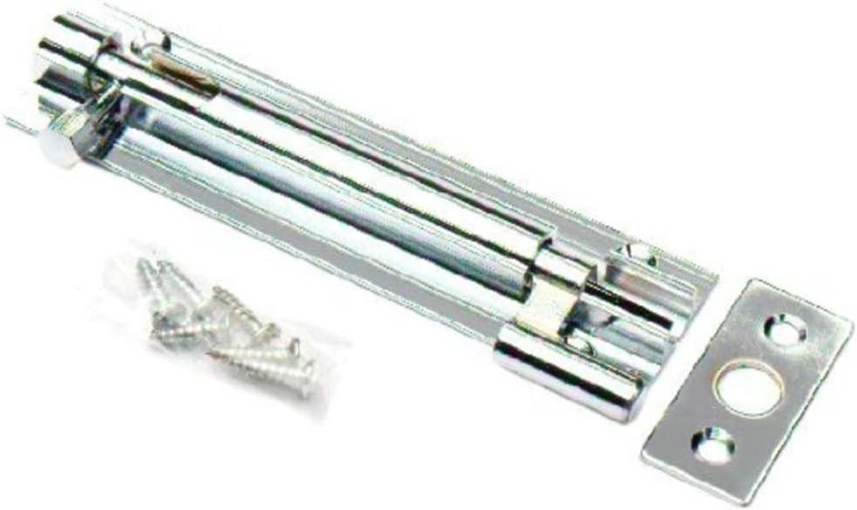 Schuifdeurbouten - Deurbeslag - Deuren Sluiten - Massief Messing - 150 mm - Chroom
