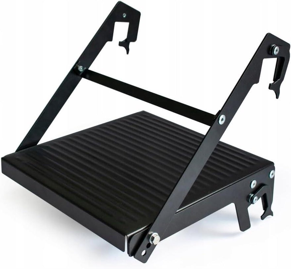 Werkplatform Ladder - Gereedschapsplank - Veilig Werken - Antislip Laag - 150 kg Draaglast - Zwart
